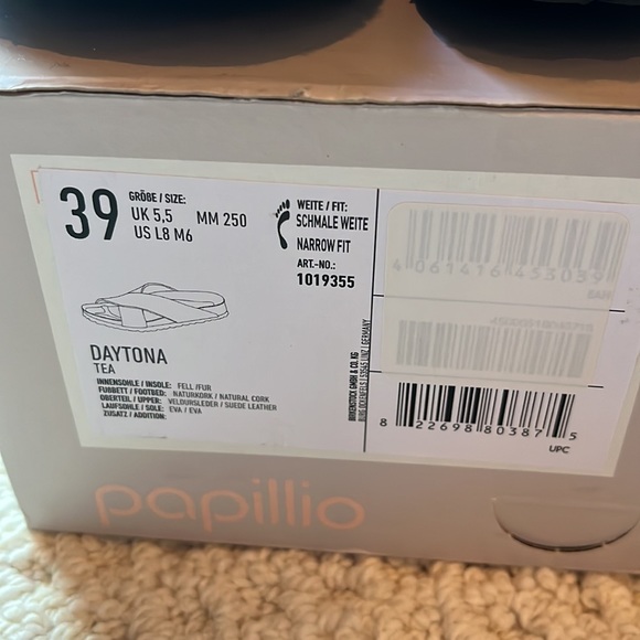 Birkenstock | Daytona Shearling Sandal | Size 39 - Picture 15 of 16